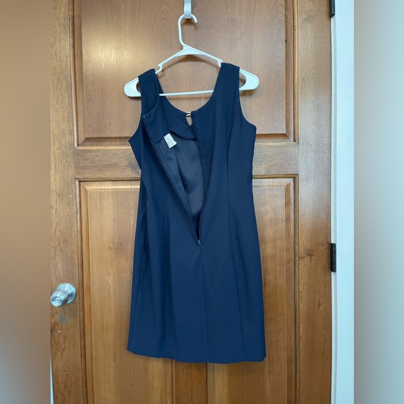 Vintage 1980s Dawn Joy 2 Piece Set Knee Length Navy Blue Size Medium - Picture 7 of 13